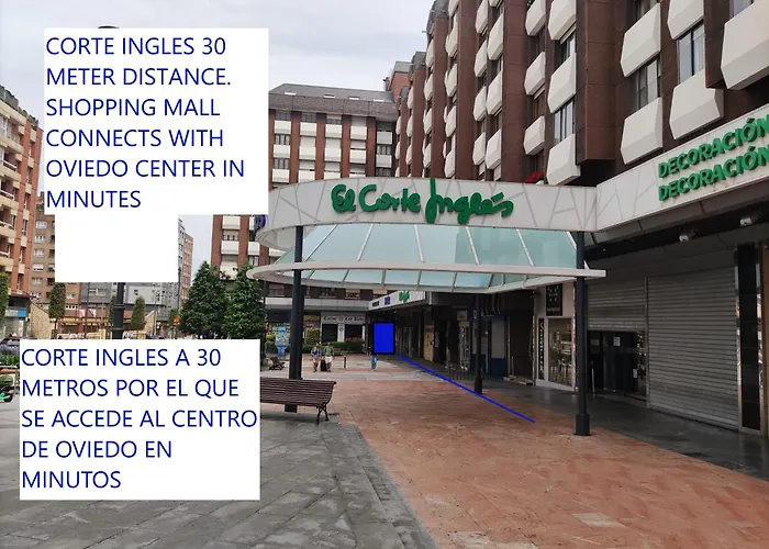Salesas Oviedo Centro Comercial Corte Ngles- Apartamento